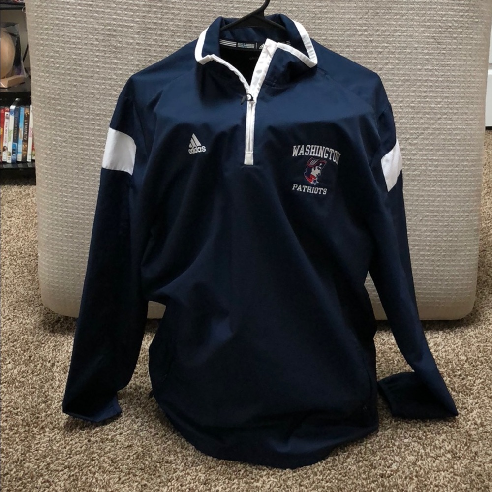 Men’s Lg Adidas Sideline 1/4 Zip Jacket